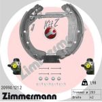 Zimmermann | Bremsbackensatz | 20990.121.2