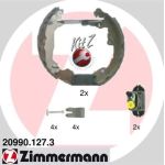 Zimmermann | Bremsbackensatz | 20990.127.3