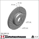 Zimmermann | Bremsscheibe | 150.2905.20