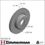 Zimmermann | Bremsscheibe | 150.3482.32