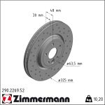 Zimmermann | Bremsscheibe | 290.2269.52