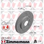 Zimmermann | Bremsscheibe | 400.1428.52