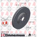 Zimmermann | Bremsscheibe | 400.5573.30