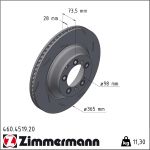 Zimmermann | Bremsscheibe | 460.4519.20