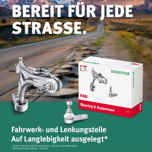 SCHAEFLER: Fahrwerk- und Lenkungsteile von FAG SCHAEFLER: Fahrwerk- und Lenkungsteile von FAG